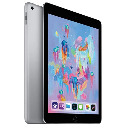 Apple iPad 6th Gen – 9.7" Retina Display, A10 Fusion, 32GB, Wi-Fi, 8MP Rear & 1.2MP Front Camera, Long Battery Life – Renewed