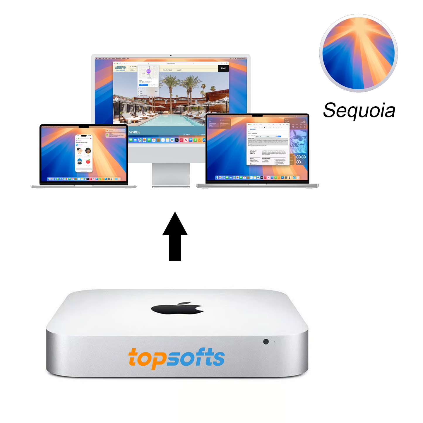 Apple Mac Mini – 2.8 GHz Intel Core i5, Up to 16GB RAM, 1TB SSD, Wi-Fi, macOS Sequoia, Compact Desktop Computer (Renewed, Silver)