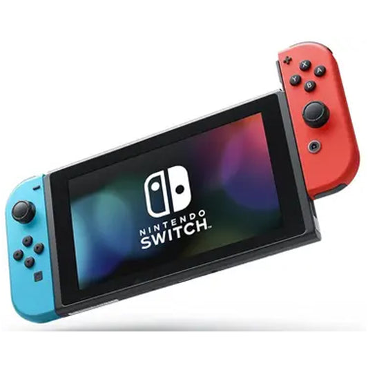 Nintendo Switch – 6.2" Display, Neon Blue & Neon Red Joy-Con, TV Mode & Handheld Mode, Long Battery Life