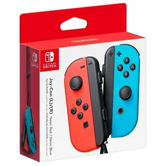 Nintendo Joy-Con (L/R) – Wireless Controllers for Nintendo Switch, Motion Control & HD Rumble, Versatile Gaming