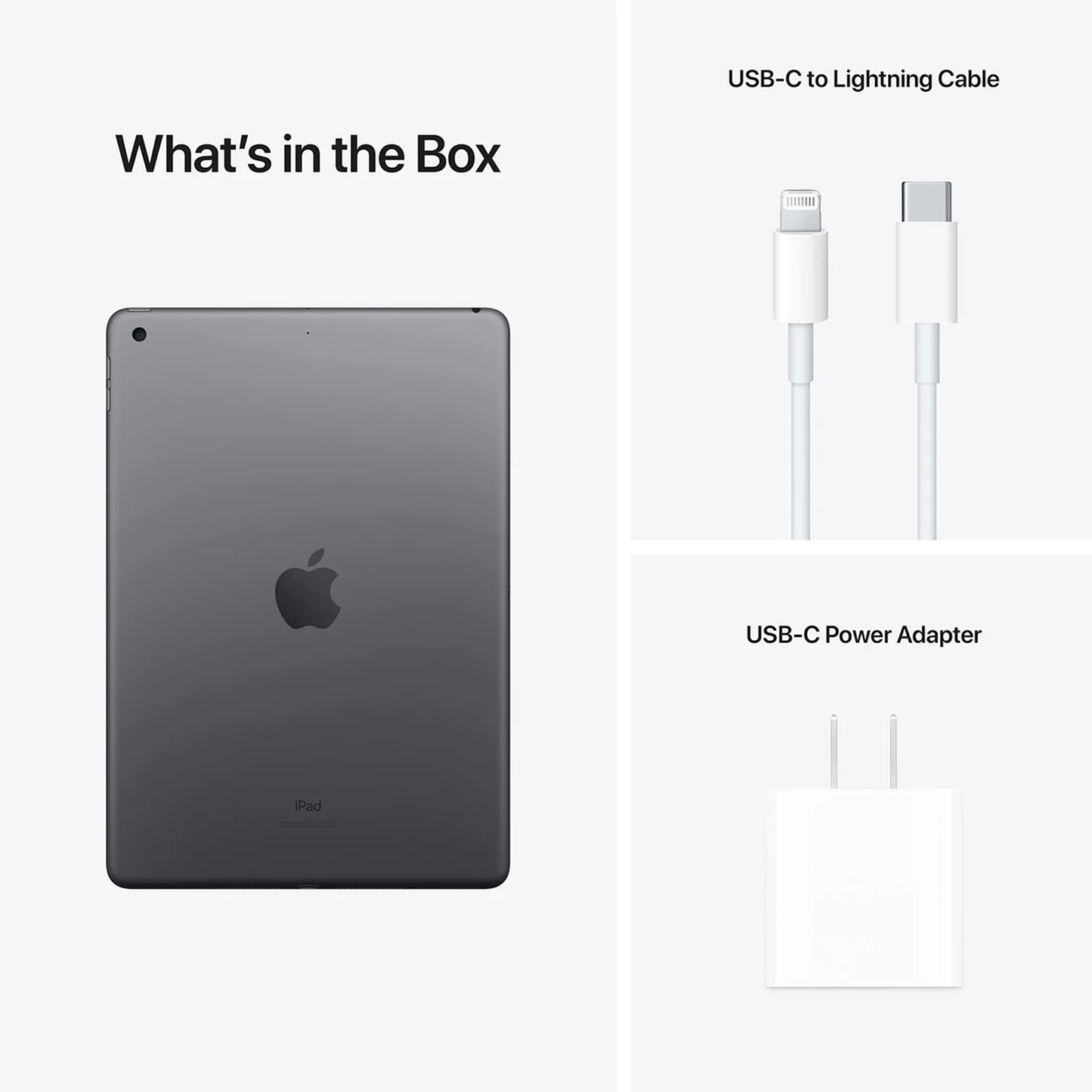 Apple iPad 9th Gen (10.2" Retina, A13 Bionic, Up to 64GB, Wi-Fi)  Camera, Touch ID, Long Battery Life