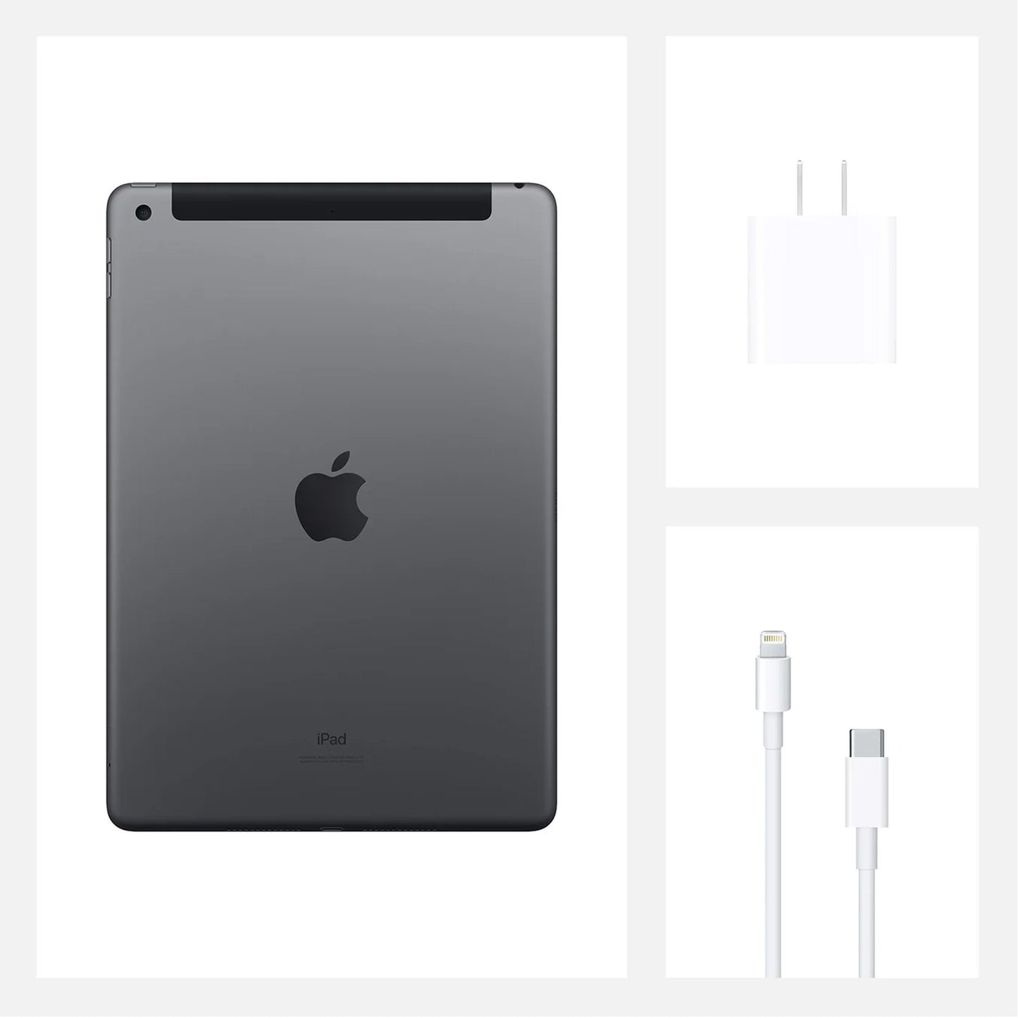 Apple iPad 8th Gen (10.2" Retina, A12 Bionic, Up to 128GB, Wi-Fi) – 8MP Camera, Long Battery Life – Renewed