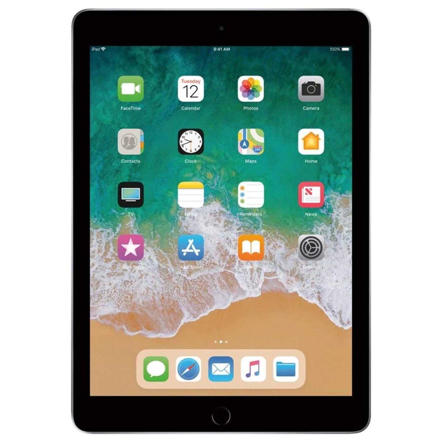 Apple iPad 5th Gen (9.7" Retina, A9, Up to 128GB, Wi-Fi) – 8MP Camera, Long Battery Life – Renewed