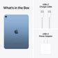 Apple iPad 10th Gen (10.9" Liquid Retina, A14 Bionic, Up to 256GB, Wi-Fi 6)  Rear Camera, Touch ID, All-Day Battery