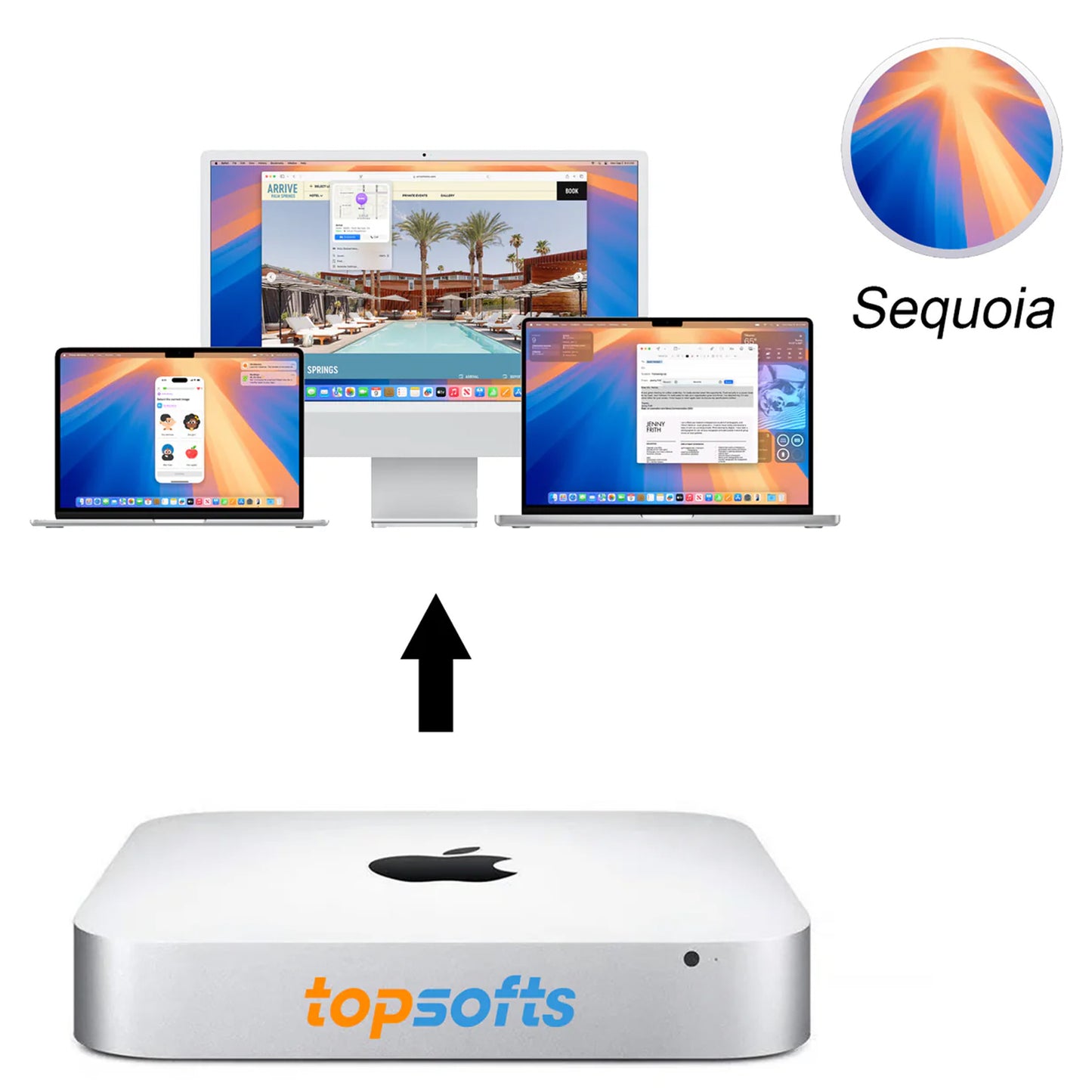 Apple Mac Mini –  Intel Core i7 3.3GHz ,Up to 16GB RAM, 1TB SSD, Wi-Fi, macOS Sequoia (Renewed, Silver)