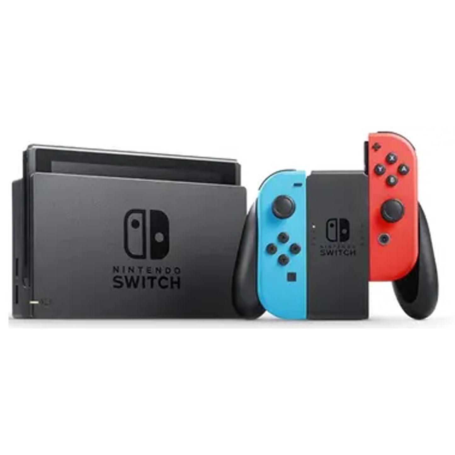 Nintendo Switch – 6.2" Display, Neon Blue & Neon Red Joy-Con, TV Mode & Handheld Mode, Long Battery Life